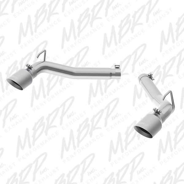 MBRP ARMOR Pro Axle-Back Exhaust, T304 Stainless Steel - 2010-2015 Chevrolet Camaro 6.2L - S7019304