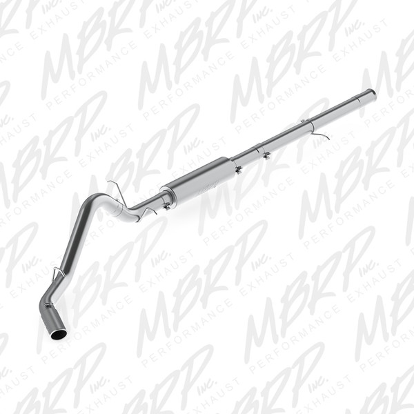 MBRP ARMOR Plus Cat-Back Exhaust, T409 Stainless Steel - 2014-2018 Chevrolet Silverado 1500 / GMC Sierra 1500 6.2L V8 - S5086409