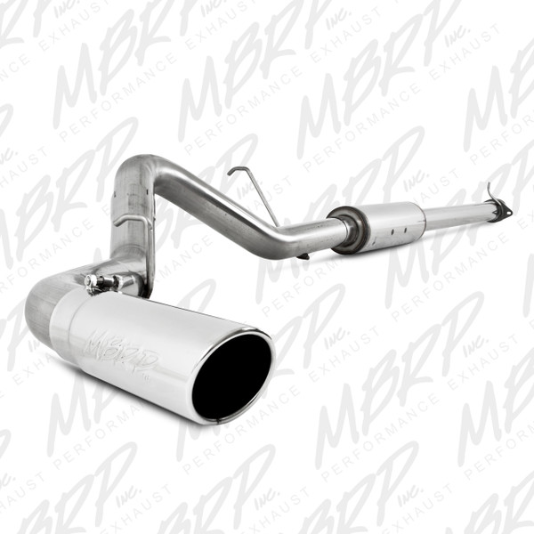 MBRP ARMOR Plus Cat-Back Exhaust, T409 Stainless Steel - 2011-2016 Chevrolet Silverado 2500HD / GMC Sierra 2500HD 6.0L V8 - S5076409