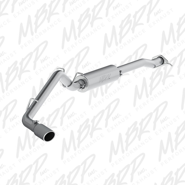 MBRP ARMOR Lite Cat-Back Exhaust, Aluminized Steel - 2015-2016 Chevrolet Colorado / GMC Canyon 2.5L / 2.8L / 3.6L - S5088AL