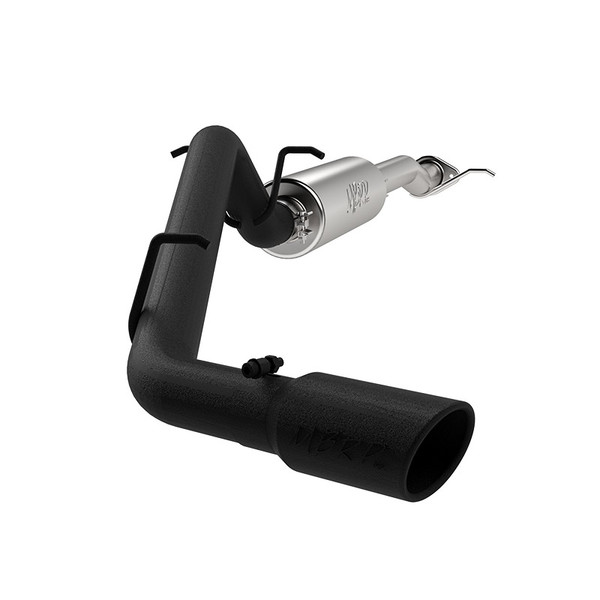 MBRP ARMOR BLK Cat-Back Exhaust, Black-Coated Aluminized Steel - 2015-2016 Chevrolet Colorado / GMC Canyon 2.5L / 2.8L / 3.6L - S5088BLK