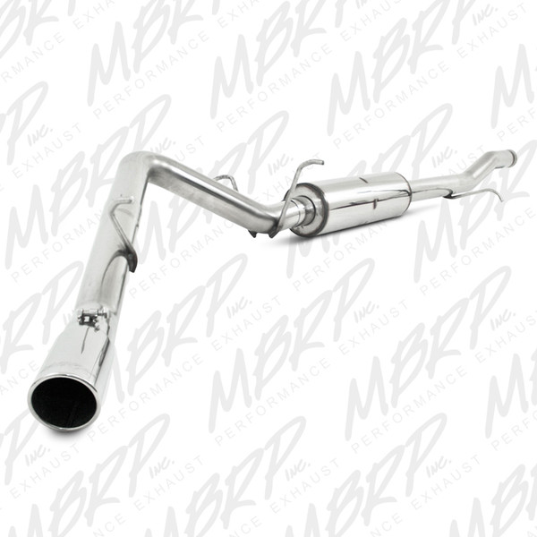 MBRP ARMOR Plus Cat-Back Exhaust, T409 Stainless Steel - 2009-2014 Chevrolet/GMC Yukon XL / Avalanche 6.0L - S5060409