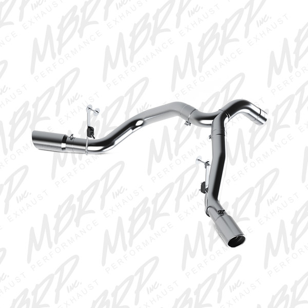 MBRP ARMOR Lite DPF-Back Exhaust, Aluminized Steel - 2013-2018 Dodge Ram 2500/3500 6.7L - S6168AL