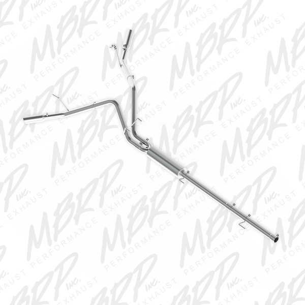 MBRP ARMOR Plus Cat-Back Exhaust, T409 Stainless Steel - 2009-2018 Dodge/RAM 1500 5.7L - S5144409