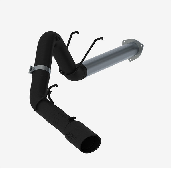 MBRP ARMOR BLK DPF-Back Exhaust, Black-Coated Aluminized Steel - 2017-2025 Ford F-250/F-350/F-450 6.7L - S6289BLK