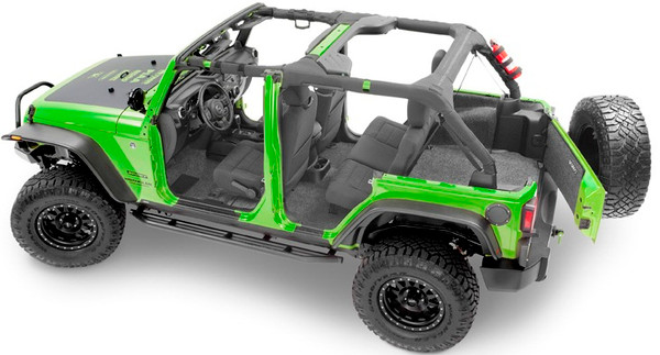 Shop for your BedRug For 2007-2010 Jeep JK 2Dr Front 3Pc Floor Kit - Heat Shields #BRJK07F2.