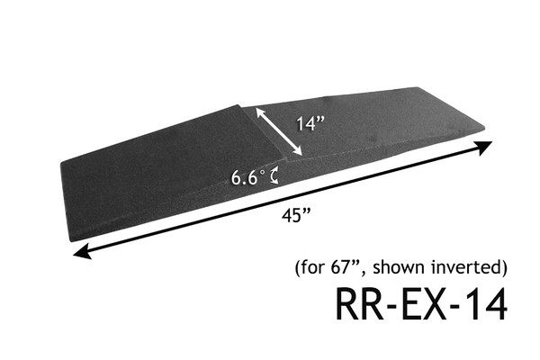 Race Ramps XTenders for 67" Race Ramps 6.6 Degree Angle RR-EX-14