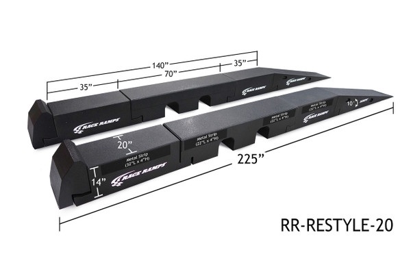 Race Ramps 20" Wide Restyler Magna Ramps - 14" of Lift (Set of 2) RR-RESTYLE-20