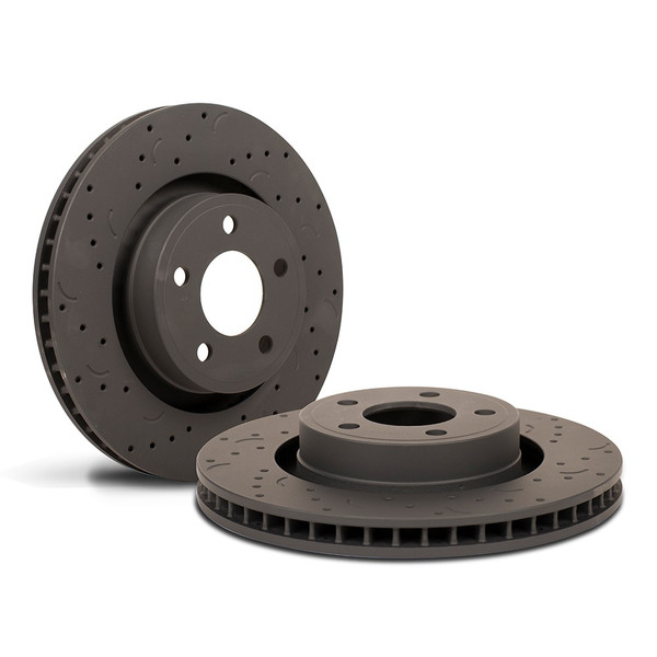 HAWK Talon Rotors Slotted & Drilled HTC5233