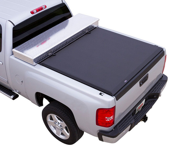 Access TOOLBOX® Roll-Up Tonneau Cover – 61399 – Fits 2017-2025 Ford Super Duty F-250 / F-350 / F-450 6 ft 8 in Bed w/ 19-21 in Toolbox | Just Bolt-On Performance Parts
