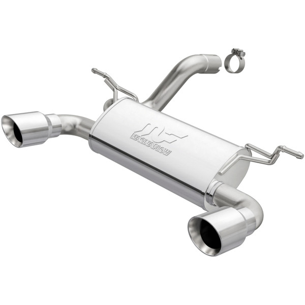 Magnaflow Stainless Steel 2.5" Axle-Back Exhaust for 2018-2025 Wrangler JL 2.0L / 3.6L #19385