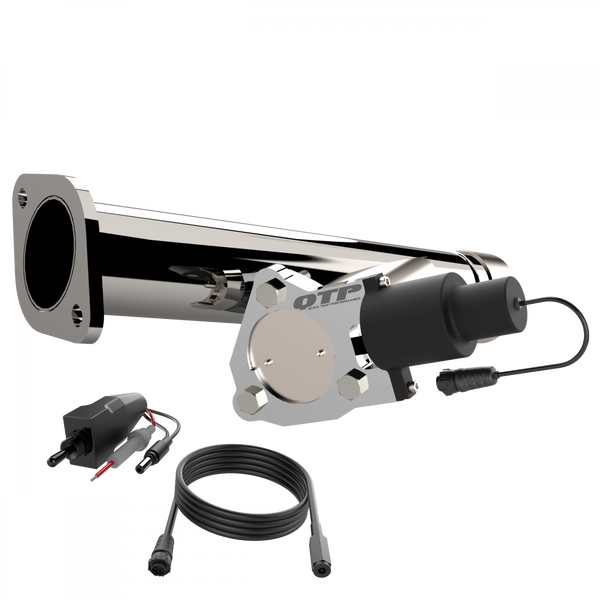 QTP Aggressor Electric Cutout Pipe for 2019-2023 Ram 1500 5.7L (CC/SB) #520019