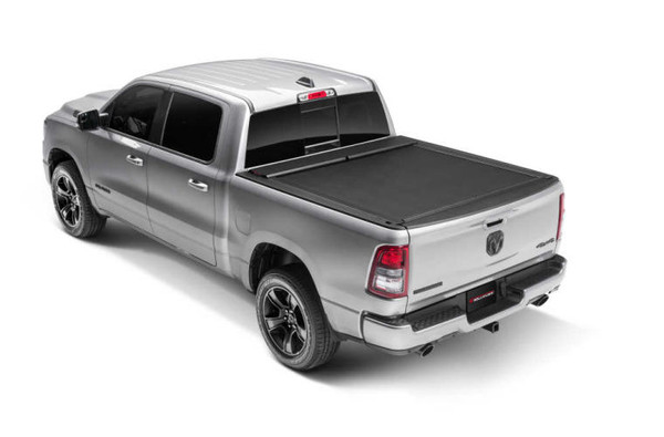 Roll-N-Lock M-Series Retractable Tonneau Cover, Aluminum Slats for 2019-2027 Ram 1500 with RamBox - Part #rnlLG404M