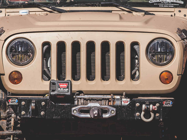 Rigid Industries 7In Round LED Headlight with H13/H4 Adapter product photo