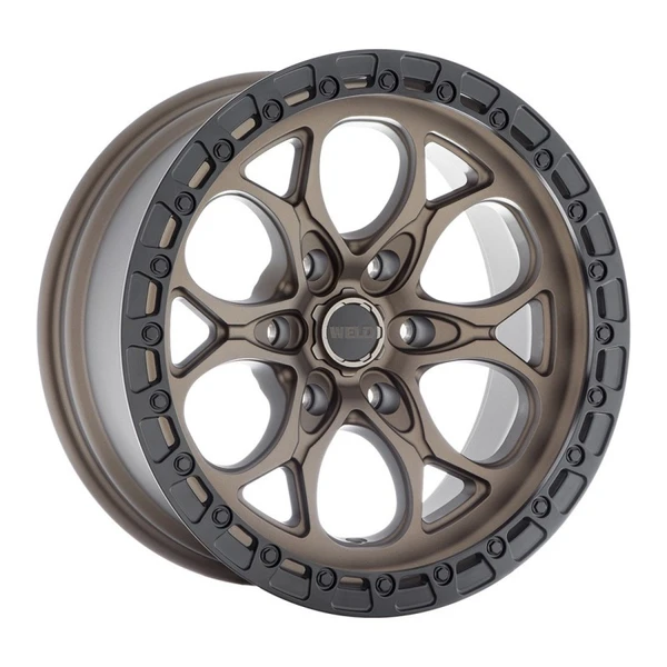 Weld Off-Road Ledge 6 Wheel Satin Bronze 20x9 | 6x135 BC | +0 Offset - fits Ford F-150 2004-2026, Ford F-150 Raptor 2010-2026, Ford Expedition 2003-2026, Lincoln Navigator 2003-2026