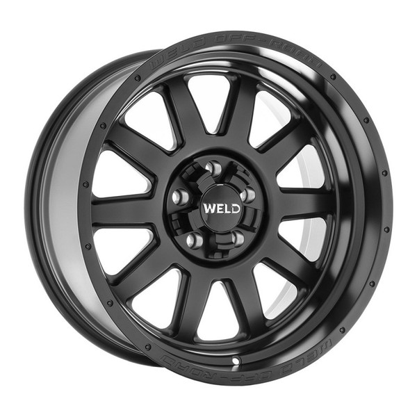 WELD Off-Road Wheel 20x9 Stealth W101 Satin Black | 5x114.3 | +20 Offset | 5.75 Backspace | Wrangler TJ & YJ | 1983-2011 Ranger | W10109026575