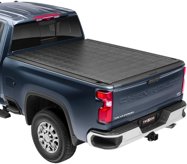 TruXedo Sentry Soft Roll-Up Tonneau Cover for 2019-2026 Chevrolet Silverado 1500 / GMC Sierra 1500 (New Body Style) / 2020-2026 GM 2500HD 3500HD 8' Bed - Part #1572801