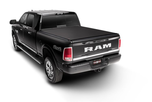 TruXedo Soft Roll-Up Tonneau Cover, Vinyl - 2009-2018 Ram 1500 (2019-2022 1500 Classic) 5'7" Bed Without Ram Box - 1445901