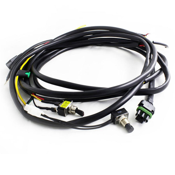 Baja Designs XL Pro / Sport / OnX6+ LED Lights Wire Harness w/ Mode (2 Lights Max / 355 Watts) - 640119