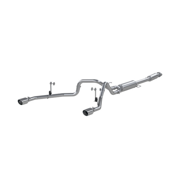 MBRP ARMOR Lite Cat-Back Exhaust, Aluminized Steel - 2021-2025 Ford F-150 2.7L / 3.5L EcoBoost & 5.0L V8 - S5215AL