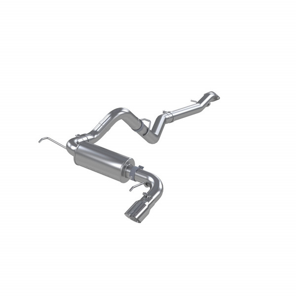 MBRP ARMOR Lite Cat-Back Exhaust, Aluminized Steel - 2021-2026 Ford Bronco 2.3L / 2.7L EcoBoost (2-DR / 4-DR) - S5235AL