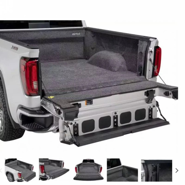 BedRug Classic Bed Liner for 2019-2026 Chevy Silverado 1500 / GMC Sierra 1500 5'8" Bed (with Multi-Pro Tailgate) - BRC19CCMPK