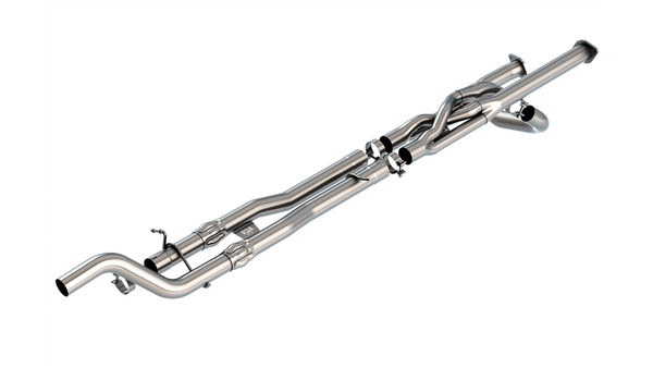 BORLA 3" Connection Pipes (ATAK Sound Level) with SwitchFire X-Pipe for 2021-2024 Ram TRX | 2027+ SRT TRX - 60717