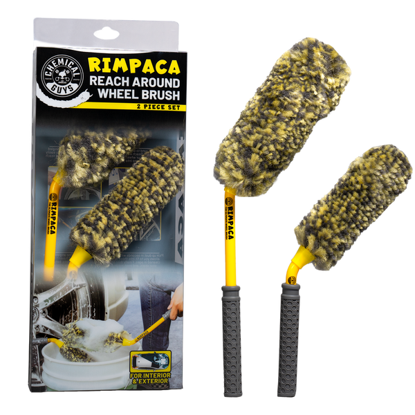 Chemical Guys Rimpaca Reach Around Ultimate Wheel Brush Set - 2-Piece - ACC615