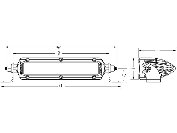 Rigid Industries SR-Series 6In Driving LED Light product photo
