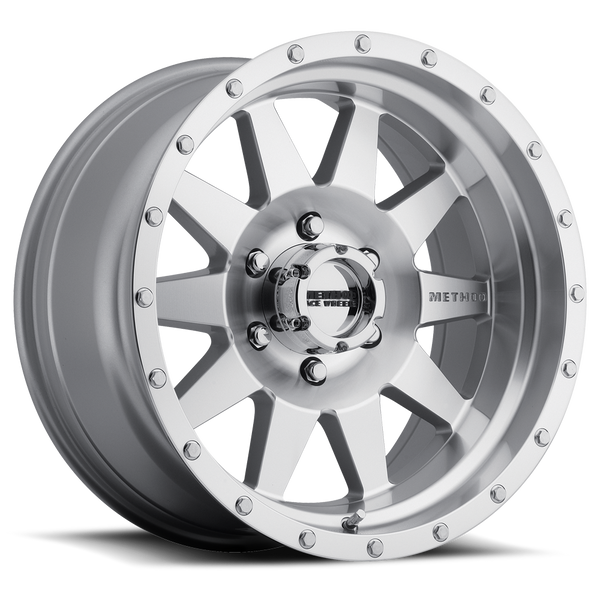 Method Race Wheels | MR301 The Standard | MACHINED / CLEAR COAT | 17x8.5 | 25 Offset | 5.75 Backspacing | 6x5.5 | MR30178560325