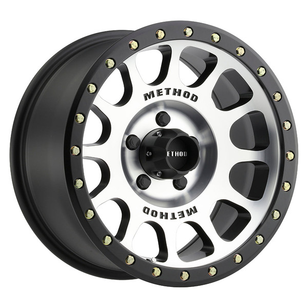 Method Race Wheels MR305 NV MACHINED Wheel 16x8 | 5x114.3 BC (5x4.5) | +0 Offset | 4.5 Backspacing - fits Ford Explorer ST 2020-2026, and 13 more