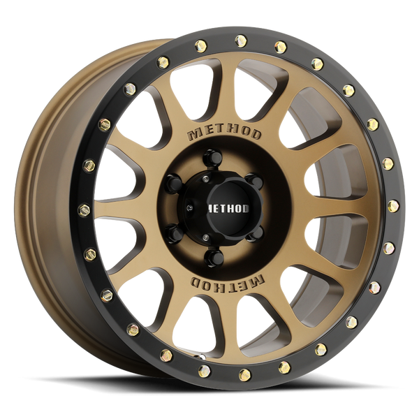 Method Race Wheels | MR305 NV | METHOD BRONZE / BLACK STREET LOC | 18x9 | 0 Offset | 5 Backspacing | 6x5.5 | MR30589060900