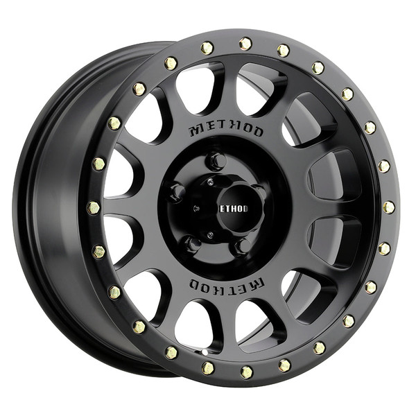 Method Race Wheels MR305 NV MATTE BLACK Wheel 18x9 | 6x135 BC | +18 Offset | 5.75 Backspacing - fits Ford F-150 2004-2026, Ford F-150 Raptor 2010-2026, Ford Expedition 2003-2026, Lincoln Navigator 2003-2026