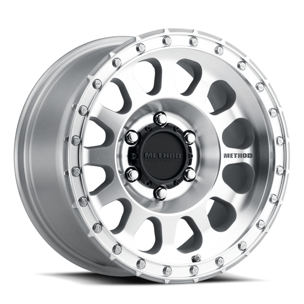 Method Race Wheels | MR315 | MACHINED / CLEAR COAT | 17x9 | -12 Offset | 4.5 Backspacing | 8x170 | MR31579087312N