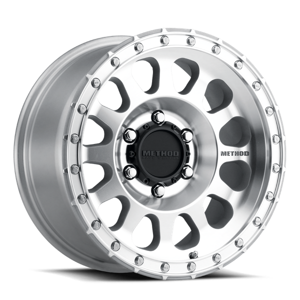 Method Race Wheels MR315 MACHINED Wheel 17x9 | 8x170 BC | -12 Offset | 4.5 Backspacing - fits Ford F-250 Super Duty 1999-2026, Ford F-350 Super Duty SRW 1999-2026
