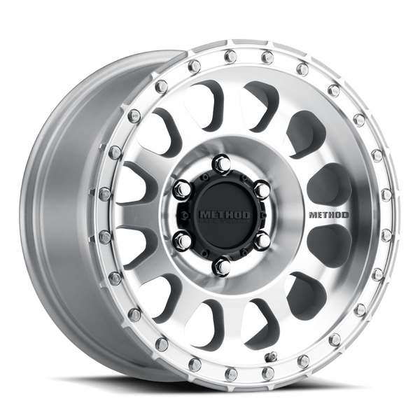Method Race Wheels MR315 MACHINED Wheel 18x9 | 8x180 BC | +18 Offset | 5.75 Backspacing - fits Chevrolet Silverado 2500HD 2011-2026, Chevrolet Silverado 3500HD SRW 2011-2026, GMC Sierra 2500HD 2011-2026, GMC Sierra 3500HD SRW 2011-2026