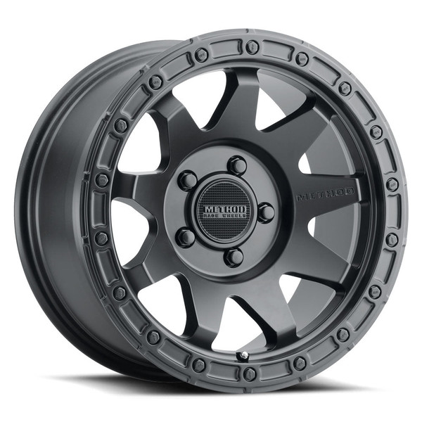 Method Race Wheels MR317 MATTE BLACK Wheel 20x9 | 8x165.1 BC (8x6.5) | +18 Offset | 5.75 Backspacing - fits Ram 2500 1994-2026, Ram 3500 SRW 1994-2026, Chevrolet Silverado 2500 (pre-2011), Chevrolet Silverado 3500 (pre-2011), GMC Sierra 2500 (pre-2011), and 6 more
