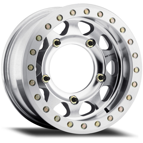 Method Race Wheels MR101 Buggy Beadlock | RAW MACHINED Wheel 15x5.5 | 5x205 BC | -20 Offset | 2.8 Backspacing