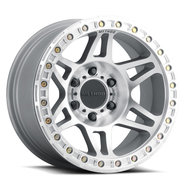 Method Race Wheels MR106 Beadlock MACHINED Wheel 17x9 | 8x165.1 BC (8x6.5) | -44 Offset | 3.5 Backspacing - fits Ram 2500 1994-2026, Ram 3500 SRW 1994-2026, (pre-2011), (pre-2011), (pre-2011), and 6 more