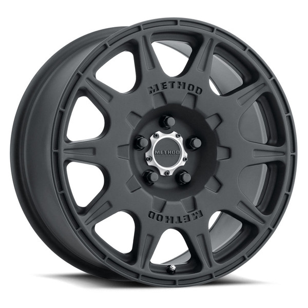Method Race Wheels MR502 RALLY MATTE BLACK Wheel 16x7 | 5x114.3 BC (5x4.5) | +15 Offset | 4.6 Backspacing - fits Ford Explorer ST 2020-2026, and 13 more