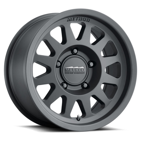Method Race Wheels MR704 MATTE BLACK Wheel 17x8.5 | 6x139.7 BC (6x5.5) | +0 Offset | 4.75 Backspacing - fits Chevrolet Silverado 1500 1999-2026, GMC Sierra 1500 1999-2026, Chevrolet Tahoe 1992-2026, Chevrolet Suburban 1992-2026, GMC Yukon 1992-2026, and 25 more