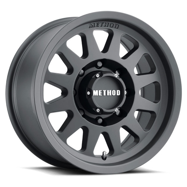 Method Race Wheels | MR704 | MATTE BLACK | 17x8.5 | 0 Offset | 4.75 Backspacing | 8x180 | MR70478588500
