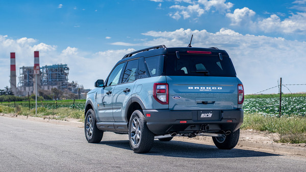 Borla S-Type Cat-Back Exhaust System (Dual Rear Polished Tips) Stainless Steel for 2021-2022 Ford Bronco Sport 2.0L EcoBoost - 140882