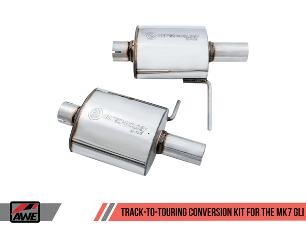 AWE Tuning 18-19 Volkswagen Jetta GLI Mk7 Touring Edition Exhaust Conversion Kit - 3815-11044