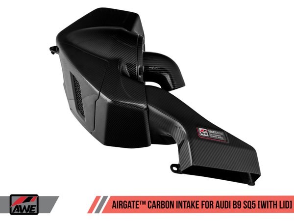 AWE Tuning Audi B9 2018-2026 SQ5 3.0T AirGate Carbon Fiber Intake w/ Lid | 2660-15060