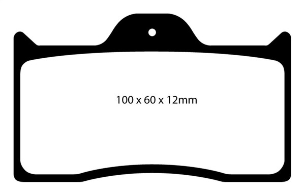 EBC Brakes Yellowstuff Performance Brake Pads ebcDP4038R