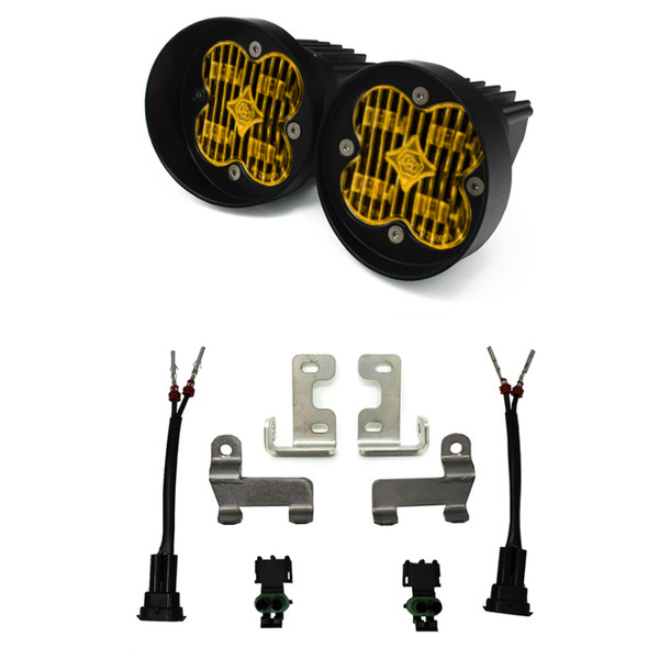 Baja Designs 2012+ Rav4 Squadron Fog Pocket Kit Amber product photo