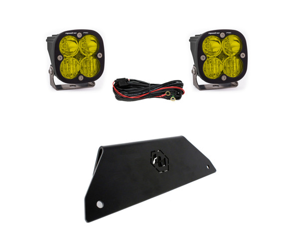 Baja Designs Polaris RZR Pro XP Bumper Mount Kit Amber product photo