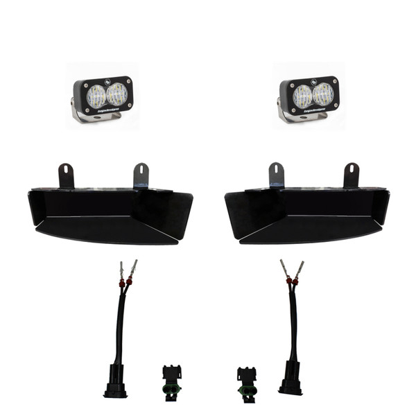 Baja Designs 2019-2026 Ram 2500/3500 S2 Fog Pocket Kit White product photo