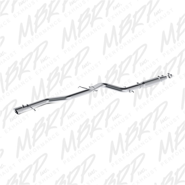 MBRP ARMOR Plus Cat-Back Exhaust, T409 Stainless Steel - 2005-2006 Volkswagen Jetta TDI 1.9L - S4600409